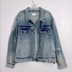 Hudson Jasper Mens Jean Jacket Size XL